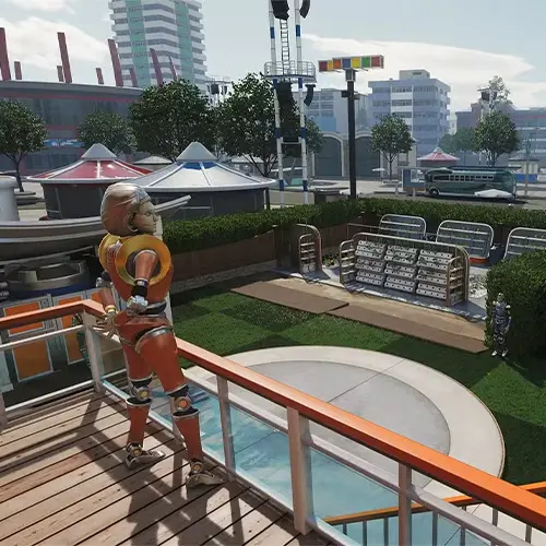 Call of Duty: Black Ops 7 در بازی Nuketown 2025 نمایی از مپ