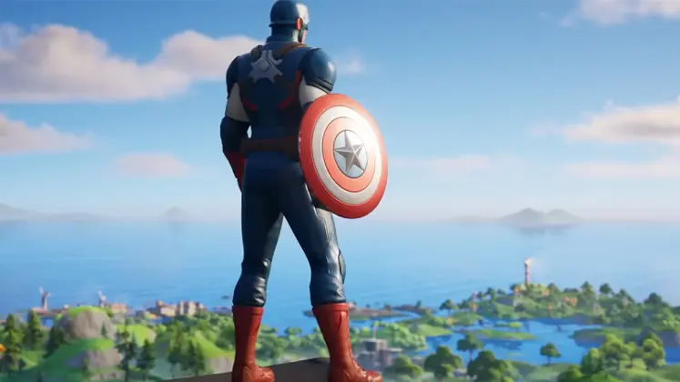 Fortnite حضور کاپیتان آمریکا در دنیای بازی