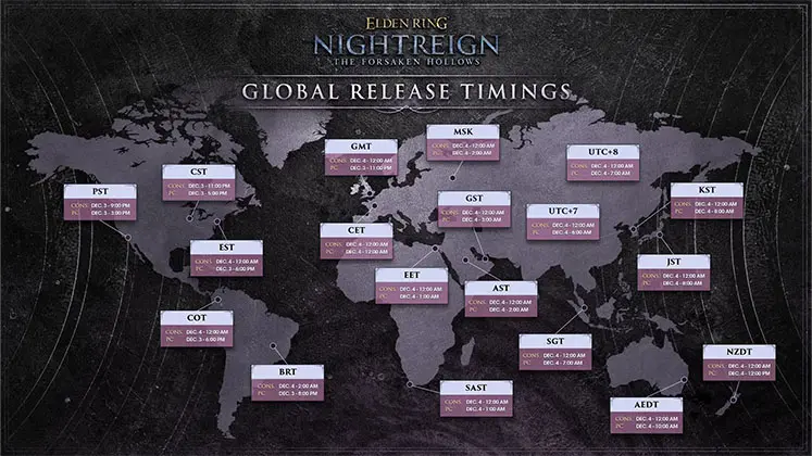 زمان دقیق انتشار DLC جدید الدن رینگ با نام The Forsaken Hollows