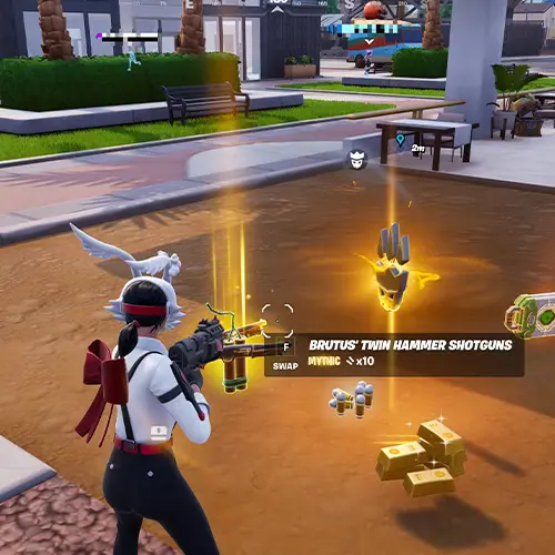 Fortnite در بازی Twin Hammer Shotguns تصویری از
