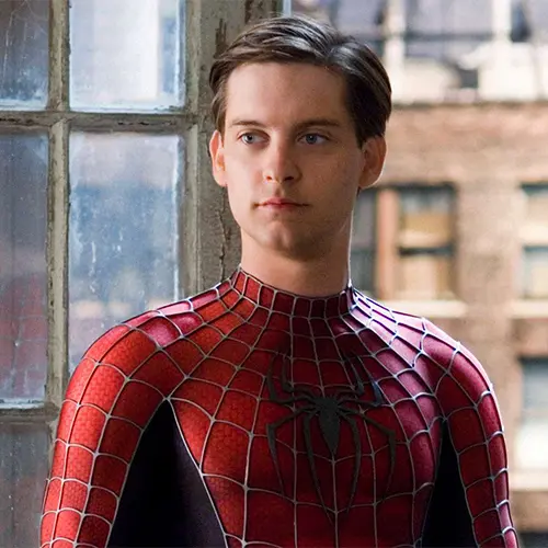 Spider man در نقش tobey maguire تصویری از