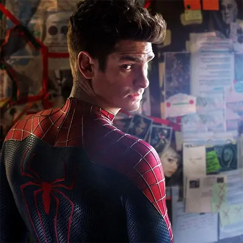 The Amazing Spider-Man بازیگر فیلم andrew garfield تصویری از