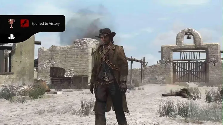 تروفی Spurred to Victory در بازی Red Dead Redemption