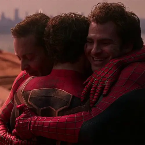 Spider-Man: No Way Home در فیلم Spider-Man تصویری از 3 کاراکتر
