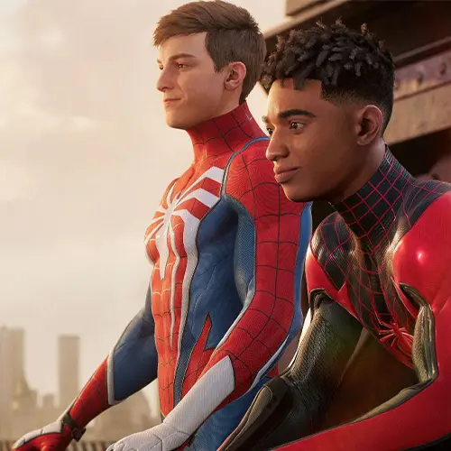 و کاراکتر مایلز و پیتر پارکر Spider-Man: Miles Morales تصویری از بازی