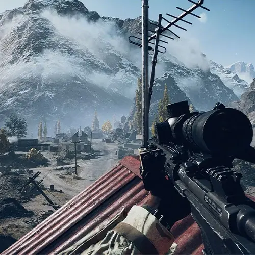 Battlefield 6 در بازی Liberation Peak تصویری از مپ