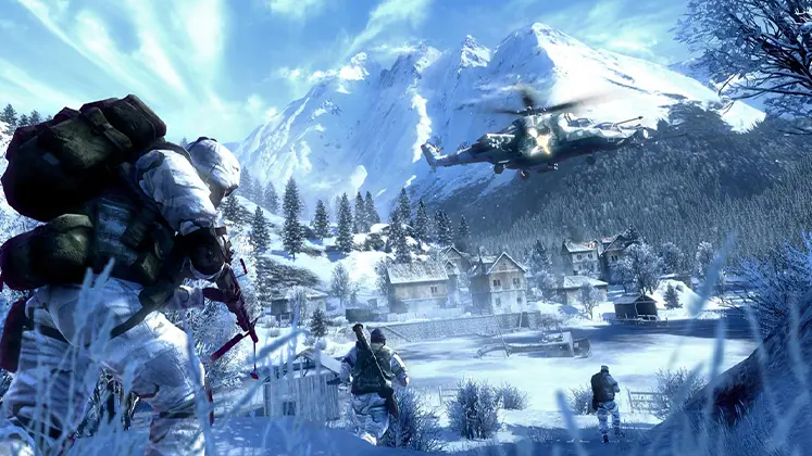 Battlefield 6 تصویری از آب و هوای زمستانی در بازی