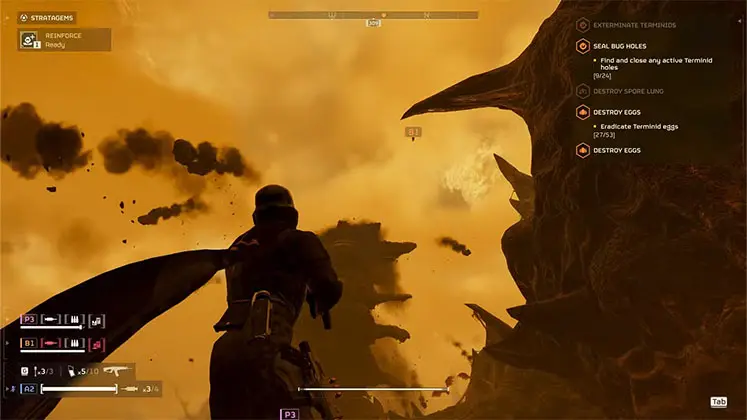 گیم پلی بازی Helldivers 2 بعد از استفاده prod slim