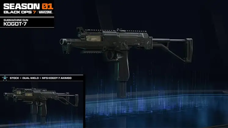 call of duty black ops 7 در بازی Kogot-7 (SMG) تصویری از