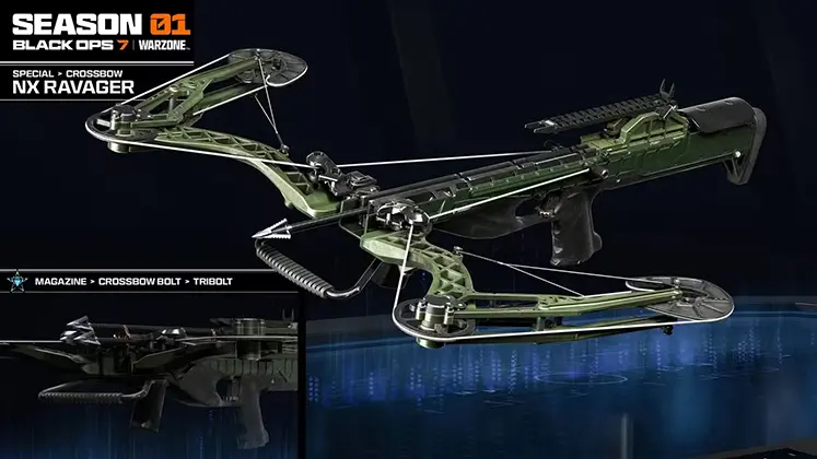 call of duty black ops 7 در بازی NX Ravager (Special Weapon) تصویری از