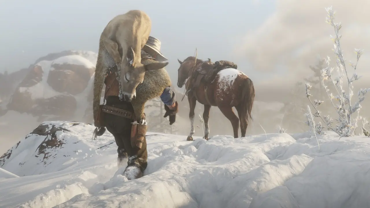 شکار در بازی Red Dead Redemtion 2