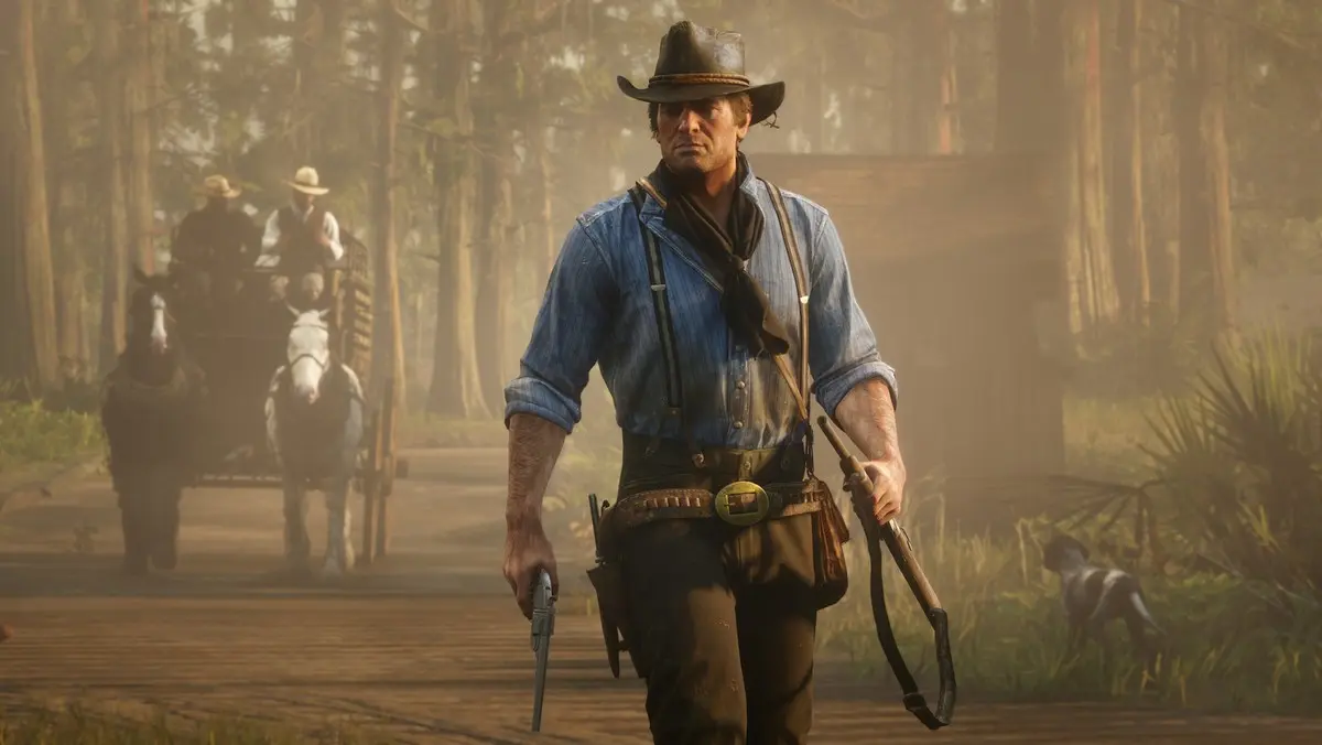 تصویری از بازی red dead redemtion