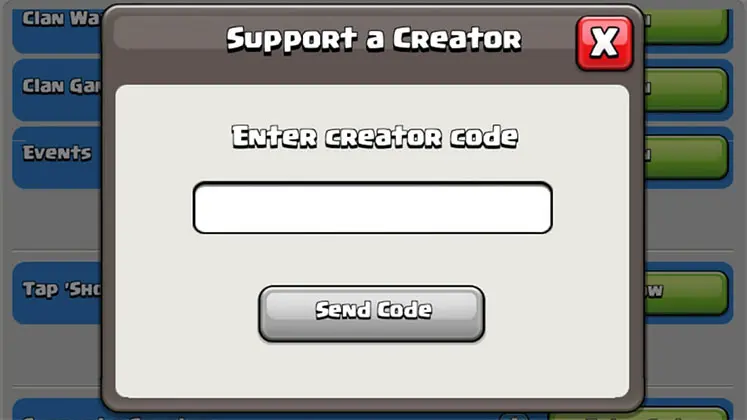 نوشتن Creator Codes در بازی کلش رویال