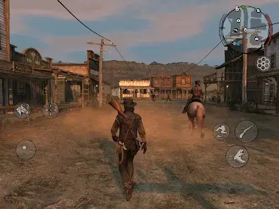 گیم پلی red dead redemtion mobile