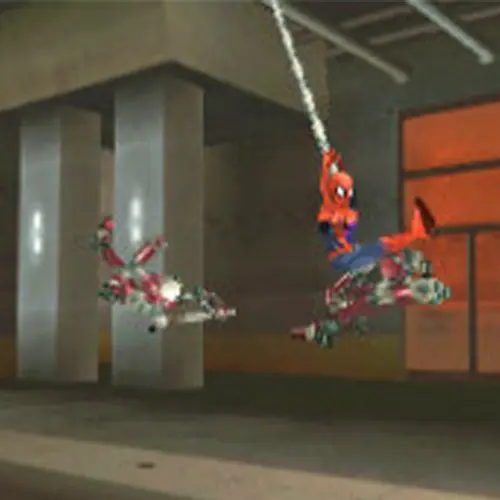 تصویری از درگیری در بازی Spider-Man: Shattered Dimensions