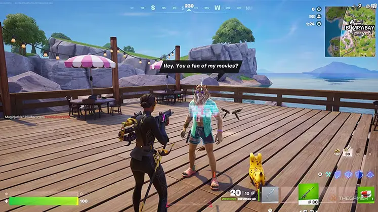 تصویری از کینگستون در بازی Fortnite