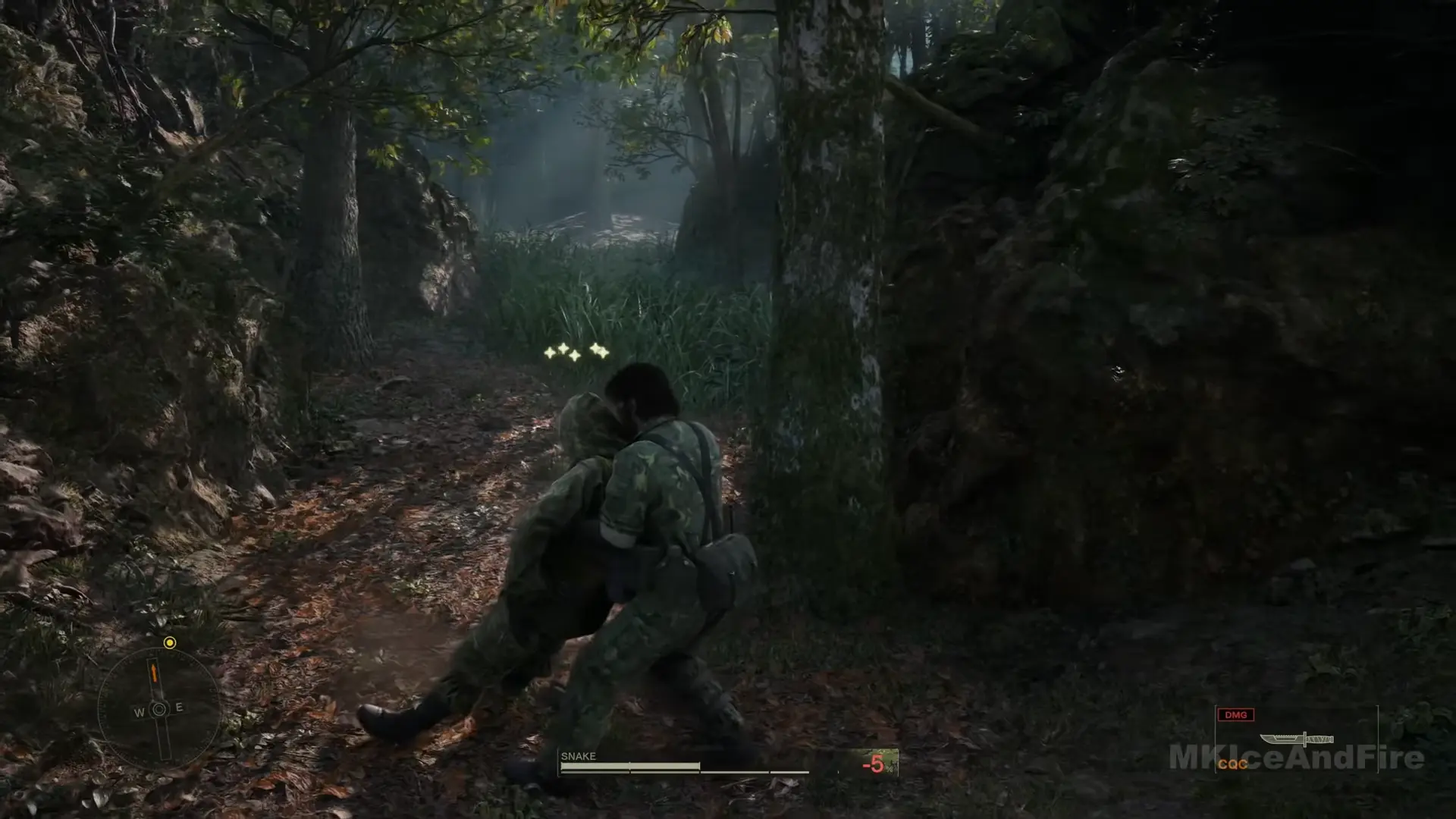 تصویری از گیمپلی بازی metal gear