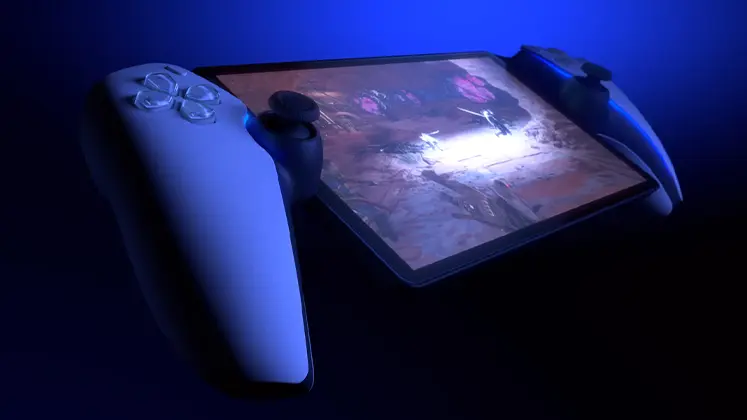 تصویری از کنسول دستی PlayStation