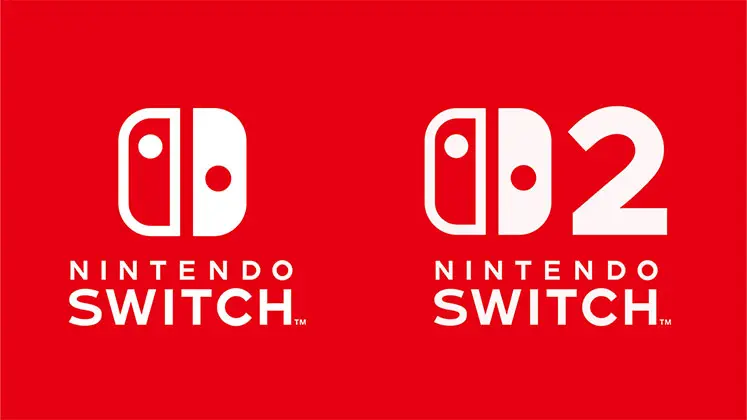 تصویری از لوگو کنسول های Switch 2  و Switch