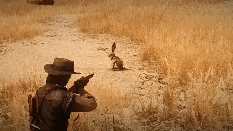 تصویری از گیم پلی بازی red dead redemption 1
