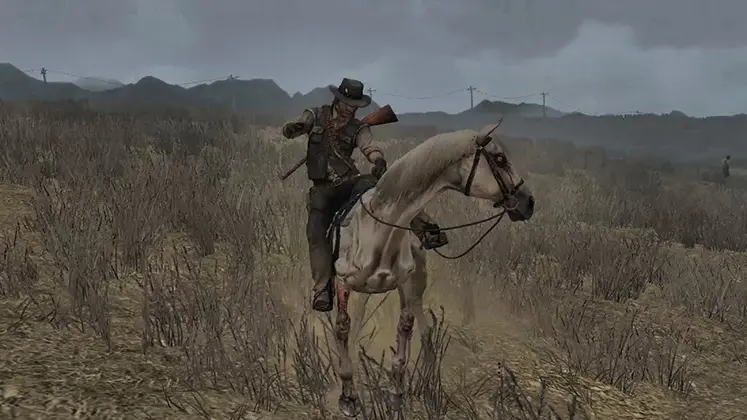 تصویری از اسب طاعون (Pestilence) در بازی Red Dead Redemption 1