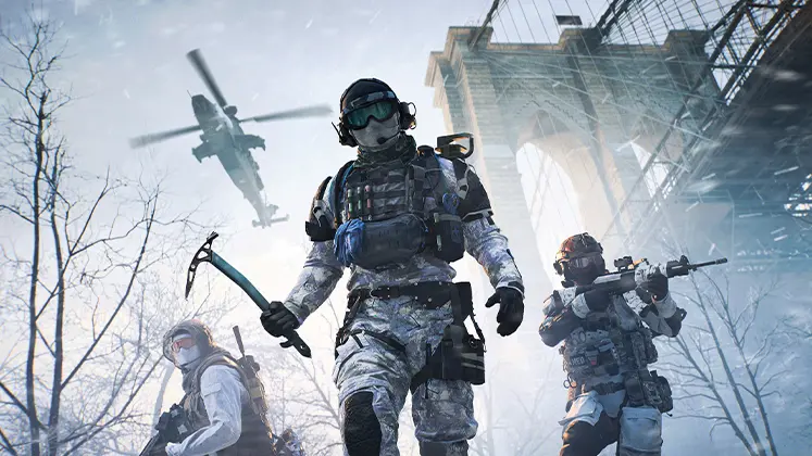 تصویری از آپدیت Winter Offensive برای بازی Battlefield 6
