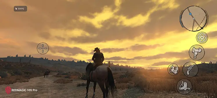 کیفیت گرافیکی بازی Red Dead Redemption برای موبایل