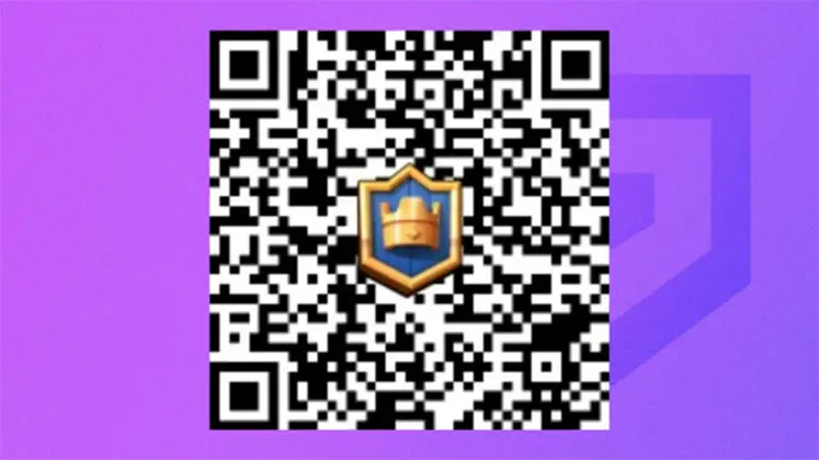 QR کدهای بازی Clash Royale