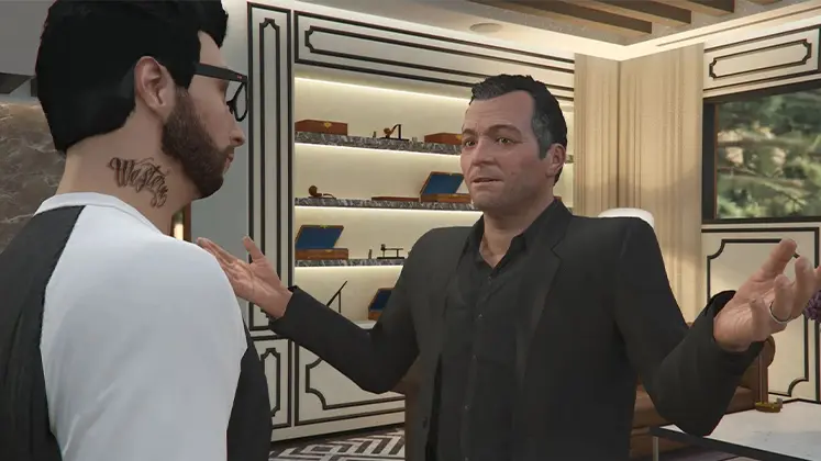 تصویری از کاراکتر Michael در بازی GTA Online