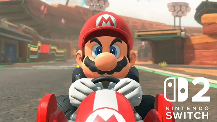 تصویری از Mario Kart World و nintendo switch 2