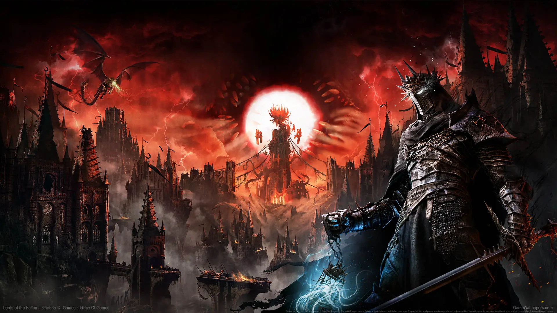 بازی Lords of the Fallen 2 با اولین نمایش از گیم‌پلی اکشن خود در گیم اواردز حاضر شد