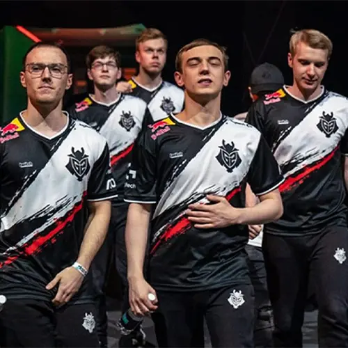 تصویری از اعضای تیم g2 esports