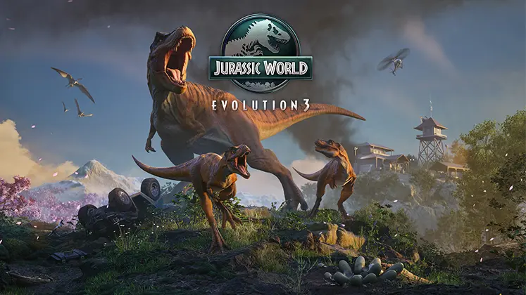 بنری از بازی Jurassic World Evolution 3