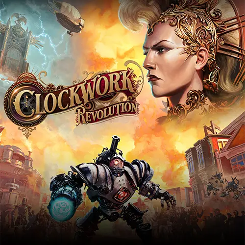 بنری از بازی Clockwork Revolution
