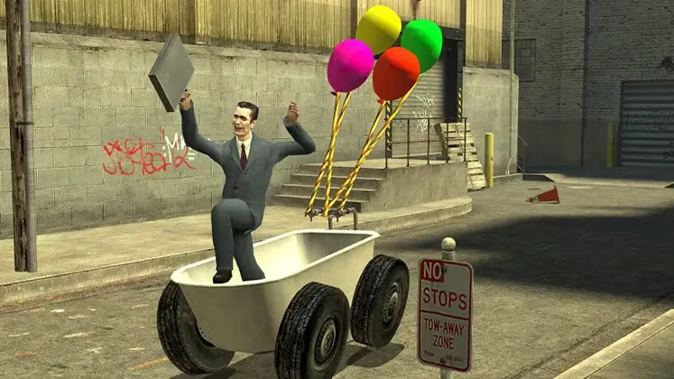 تصویری از گیم پلی Garry's Mod