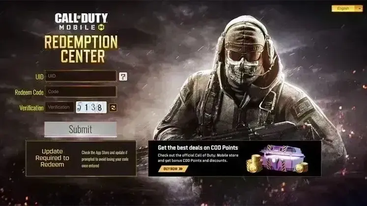 نحوه استفاده از ردیم کدها در Call of Duty: Mobile
