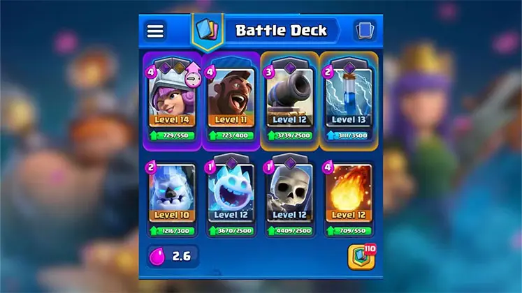 دک هاگ ماسک زپ (Hog Musk Zap 2.6) در Clash Royale