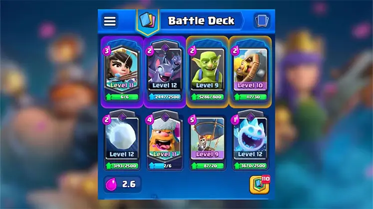 دک لامبر-لون بیت (Lumberloon Bait Deck) در کلش رویال