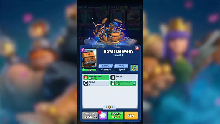کارت معمولی اما پرکاربرد رویال دلیوری (Royal Delivery) در Clash Royale