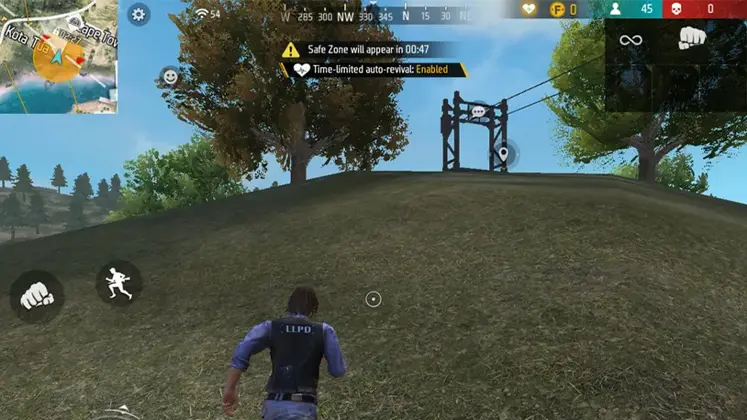 تصویری از گیم پلی بازی Free Fire