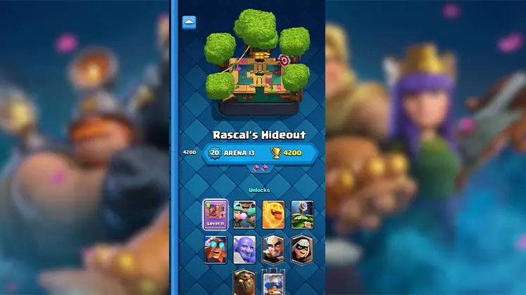 Rascal's Hideout در بازی کلش رویال