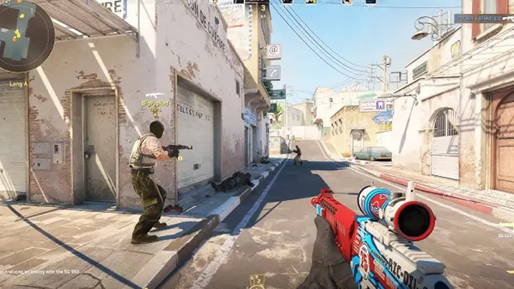 تصویری از گیم پلی بازی Counter Strike 2