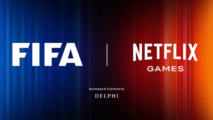 بنری از همکاری Netflix و FIFA