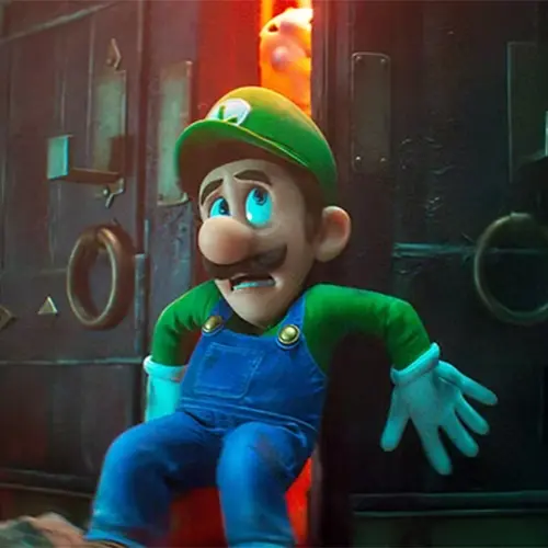 تصویری از لوییجی در انیمیشن The Super Mario Bros. Movie