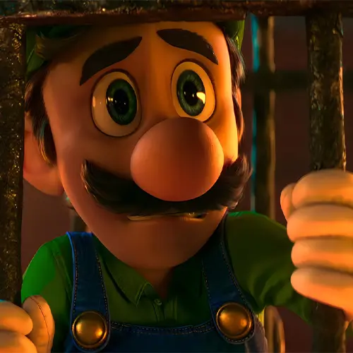 تصویری از لوییجی برادر ماریو در انیمیشن The Super Mario Bros. Movie