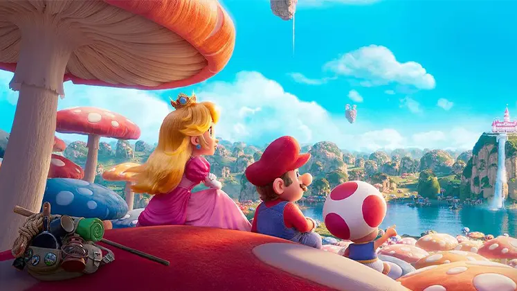 تصویری از دنیای انیمیشن The Super Mario Bros. Movie