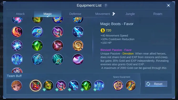 معرفی و آموزش تمام آیتم های بخش Magic بازی موبایل لجندز