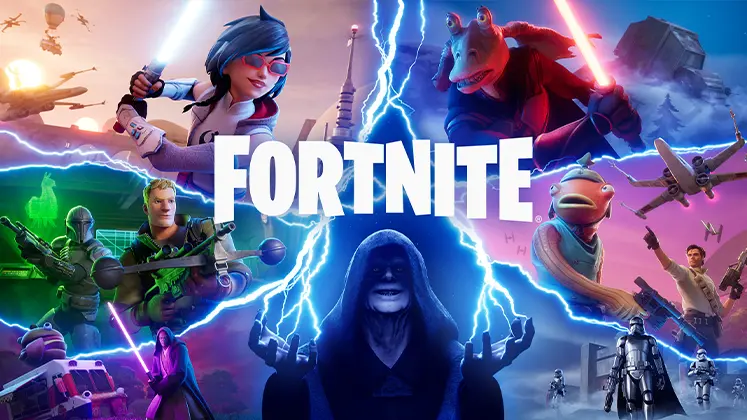 بنری از بازی Fortnite Mobile