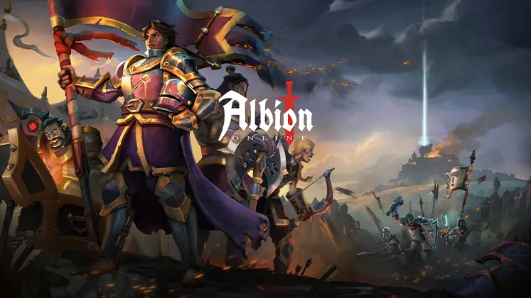 بنری از بازی Albion Online
