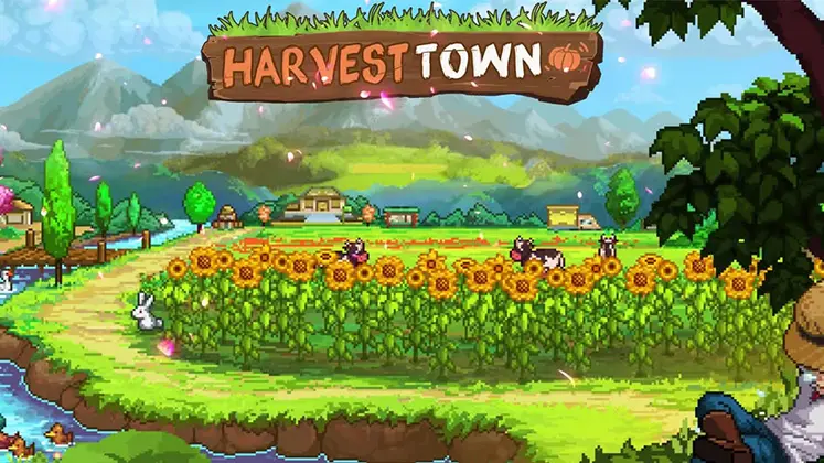 بنری از بازی Harvest Town